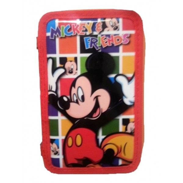 Disney Mickey and Friends Filled Pencil Case